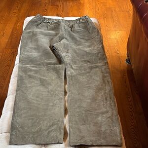 FOLIO Saks, Fifth Avenue suede slacks